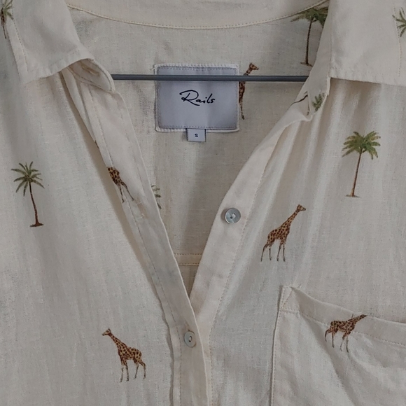 Rails linen shirt - Picture 2 of 5